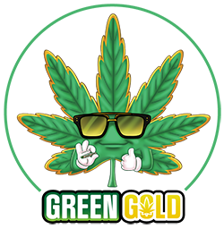 Green-Gold Logo Face